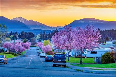 Port Alberni auf Vancouver Island